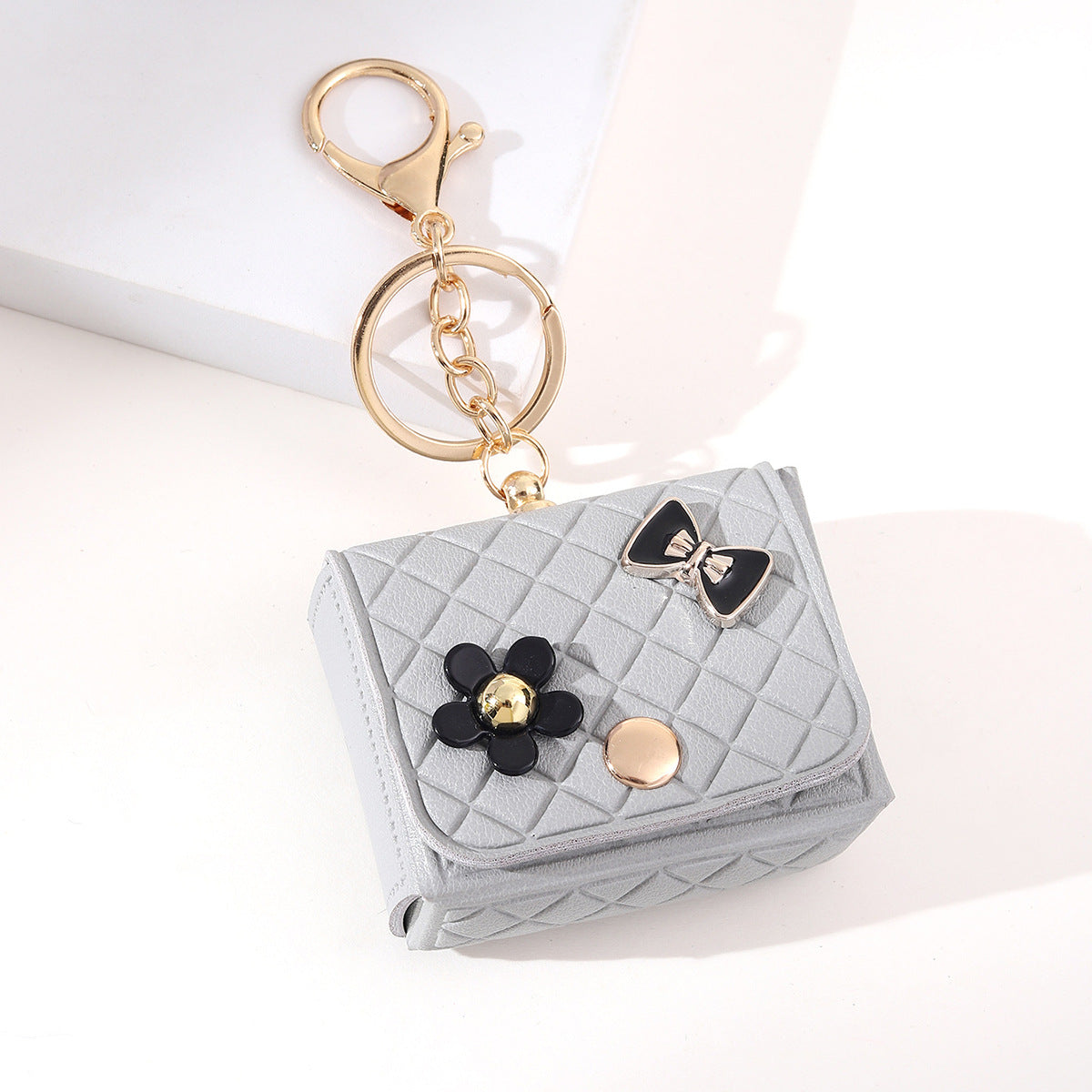 Wholesale Leather Mini Portable Zero Wallet Keychain